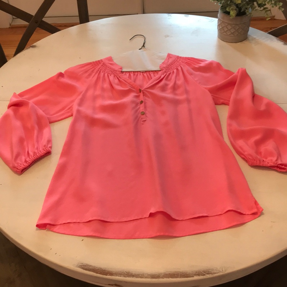 Elsa silk Lilly Pulitzer top